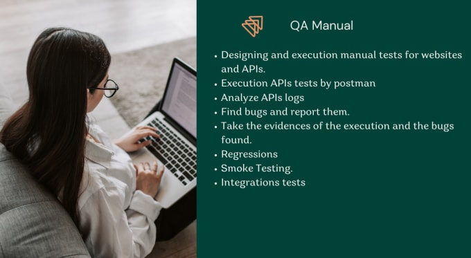 Gig Preview - Be your professional manual QA testing for apis and websites