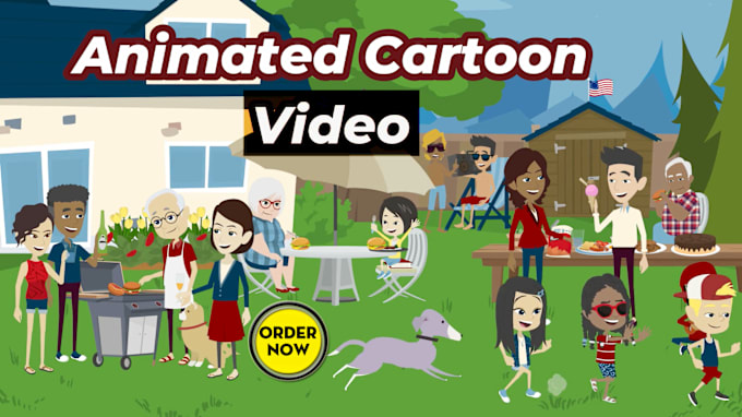 Gig Preview - Make a 2d animated explainer video or infographics video in 24h