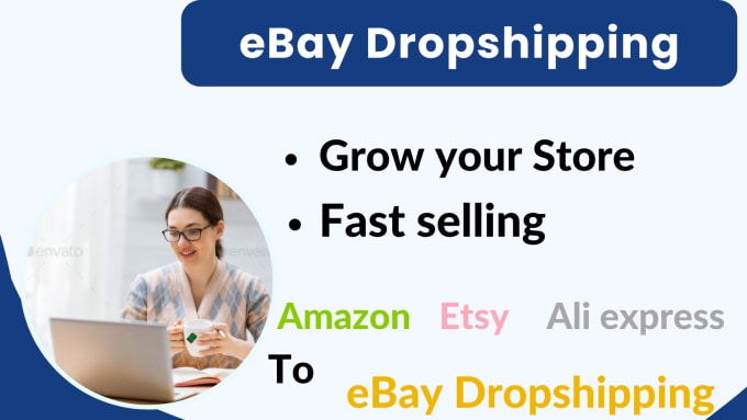 Gig Preview - Do amazon to ebay dropshipping, ebay product listing