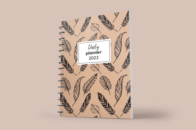 Gig Preview - Designs unique notebook cover and journal, kdp composition