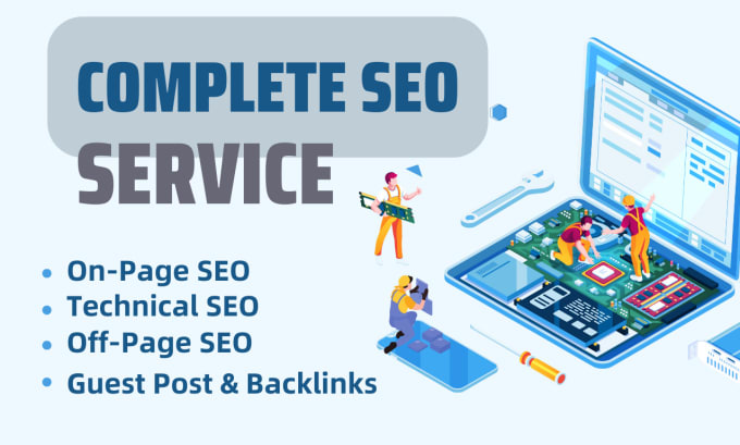 Gig Preview - Do complete SEO with high quality backlinks on monthly basis