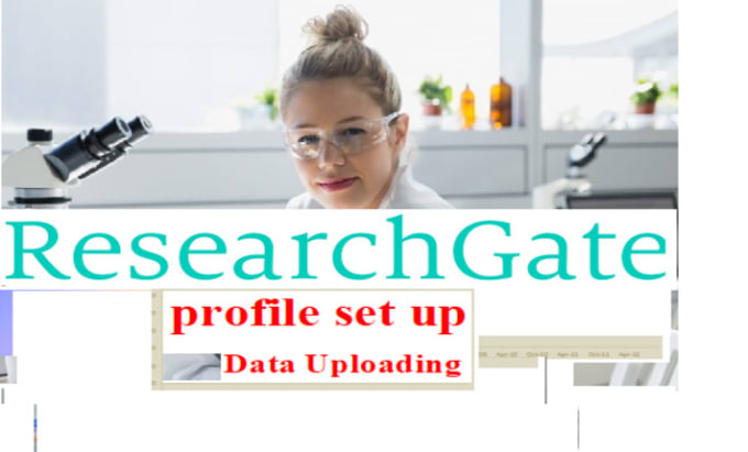 Gig Preview - Create researchgate profile, upload articles