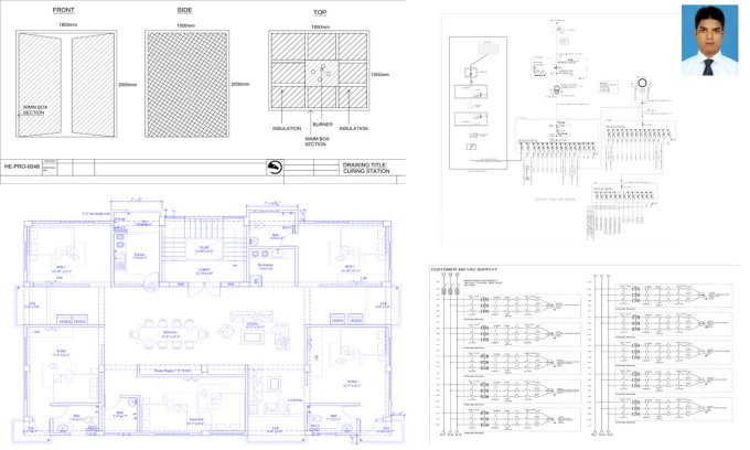 Gig Preview - Design drawing and drafting any type 2d auto cad plan