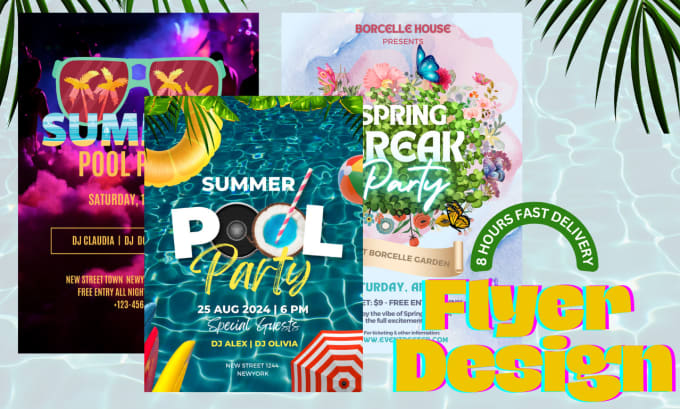 Gig Preview - Design modern event, festival, party, concert flyers in 12hr