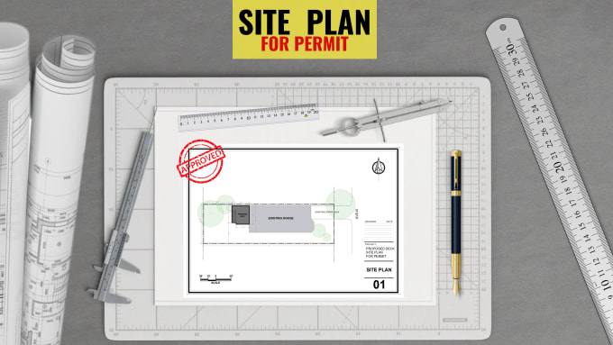 Gig Preview - Draw site plan for permit in 24 hrs