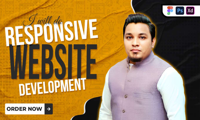 Gig Preview - Do professional website development in html css js and php