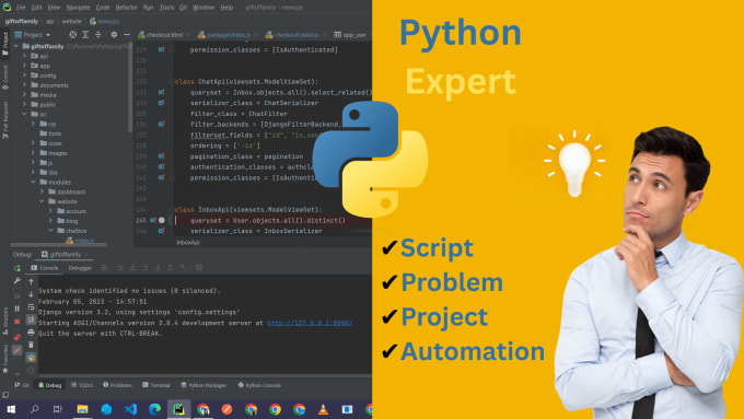 Gig Preview - Write python script, code, automation script, web scraper