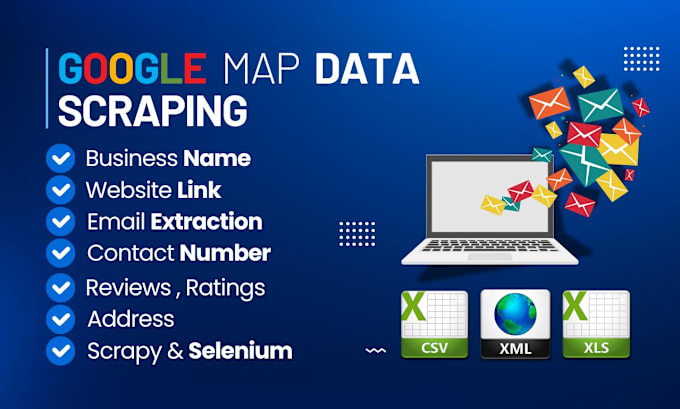 Gig Preview - Do google maps business scraping  gmb scraping