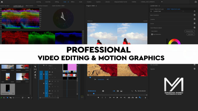 Gig Preview - Do professional video editing and motion graphics