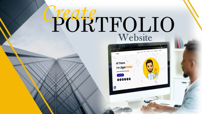 Gig Preview - Create portfolio website business or blog site