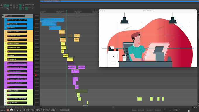 Gig Preview - Create professional sound design for your animated explainer