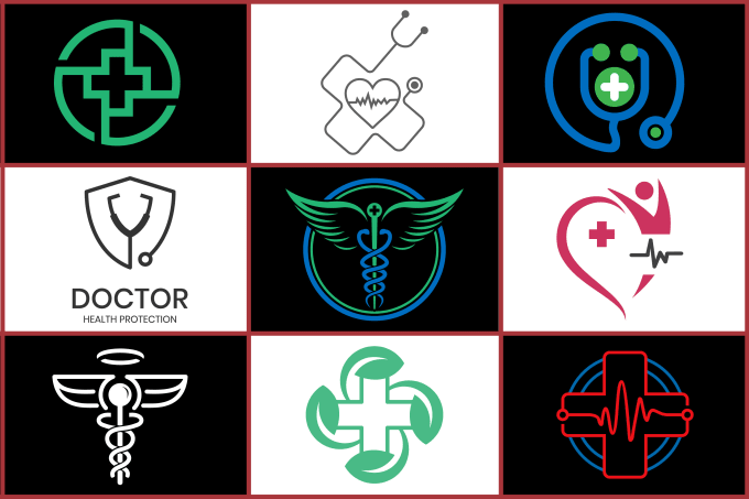 Gig Preview - Design medical healthcare nursing clinic hospital  logo