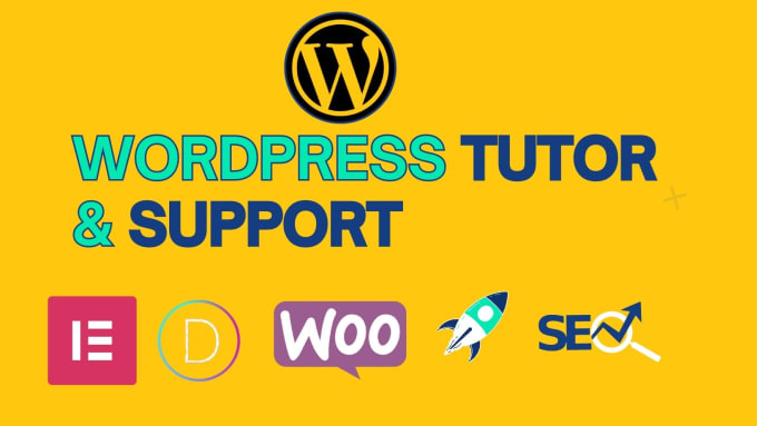 Gig Preview - Be your wordpress tutor, coach, trainer or instructor