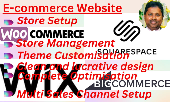 Gig Preview - Build latest ecommerce website on various platforms