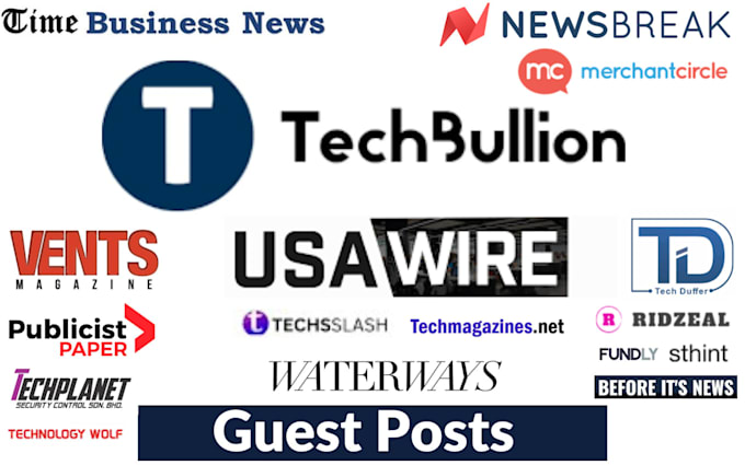 Gig Preview - Publish article, techbullion, newsbreak, high da guest post,