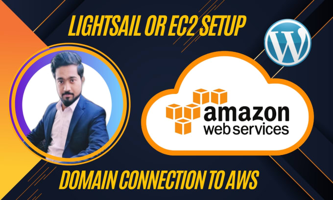 Gig Preview - Setup website on amazon web services AWS lightsail ec2