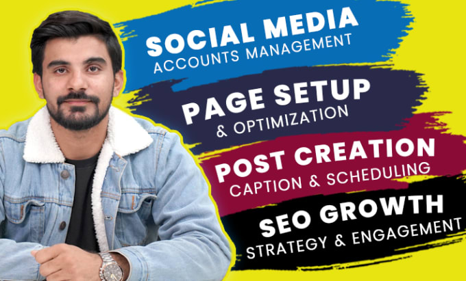 Gig Preview - Be your social media marketing manager to grow your business