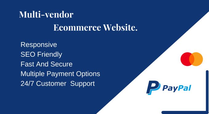 Gig Preview - Create multivendor website and ecommerce store