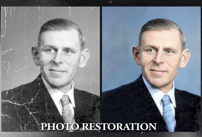 Gig Preview - Restore and colorize your photos professionally