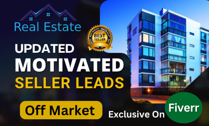 Gig Preview - Pull real estate motivated seller leads with skip tracing