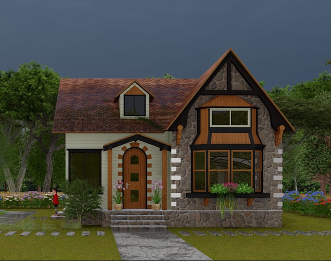 Gig Preview - Do architectural 3d modelling, visualization, animation of exterior and interior