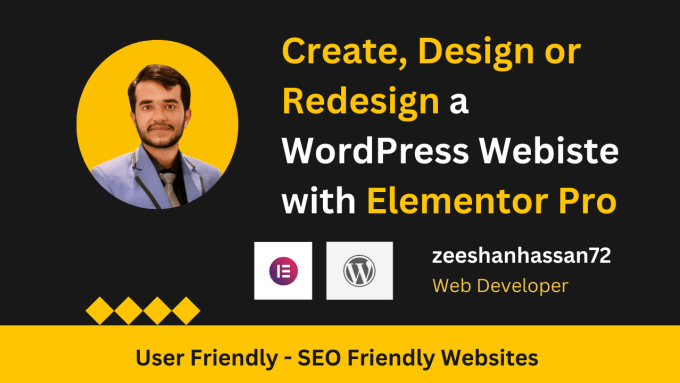 Gig Preview - Clone or create wordpress websites with elementor pro