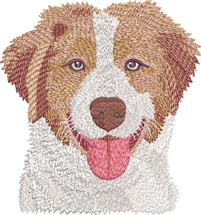 Gig Preview - Digitize image for embroidery for pet,dog, face