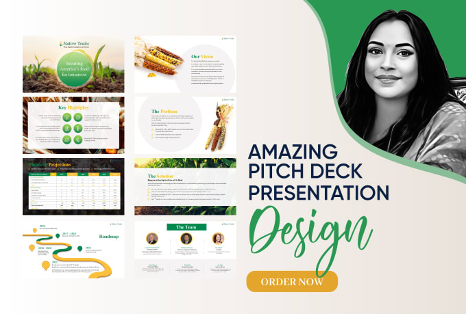 Gig Preview - Create professional pitchdeck presentation