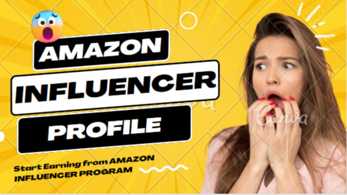 Bestseller - create amazon influencer profile, influencer account for amazon