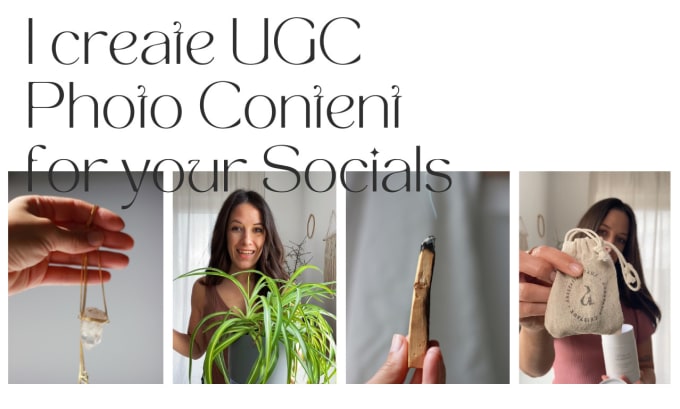 Gig Preview - Create ugc photos for your socials