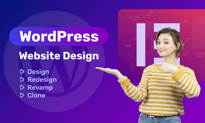 Gig Preview - Design wordpress landing page or website with elementor pro