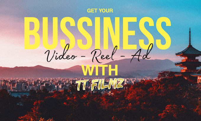 Gig Preview - Create a short clip for your business