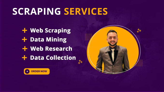 Gig Preview - Do manual web scraping, data mining, data scraping, web research, scraping