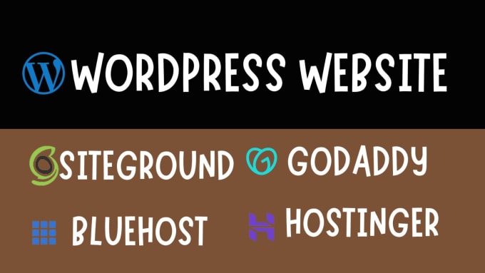 Gig Preview - Build ecommerce and wordpress website on namecheap, godaddy, ionos, bluehost