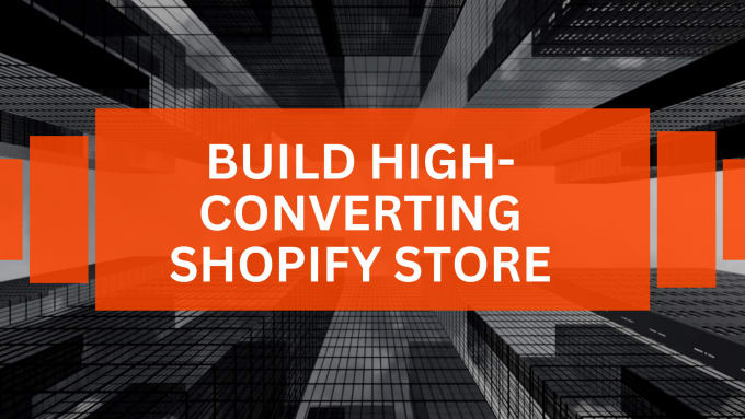 Gig Preview - Build top performing shopify dropshipping store for you