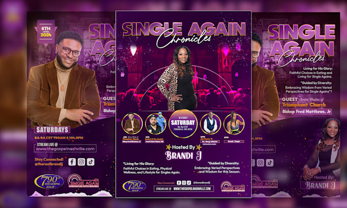 Gig Preview - Create animated motion flyers, banners and posters