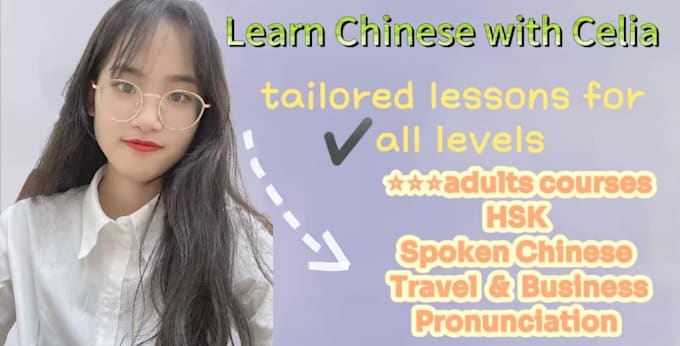 Gig Preview - Teach chinese I am a teacher with 3 years  experience