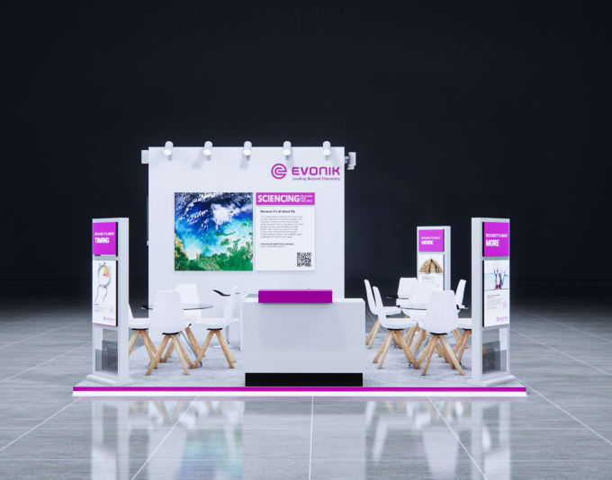 Gig Preview - Make 3d exhibition stand, stall, booth, kiosk designs render