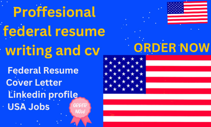 Gig Preview - Write your professional federal resume for usa jobs snd government positions