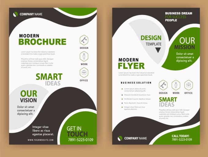 Gig Preview - Design flyers, booklet, business brochure, catalog, magazine, trifold