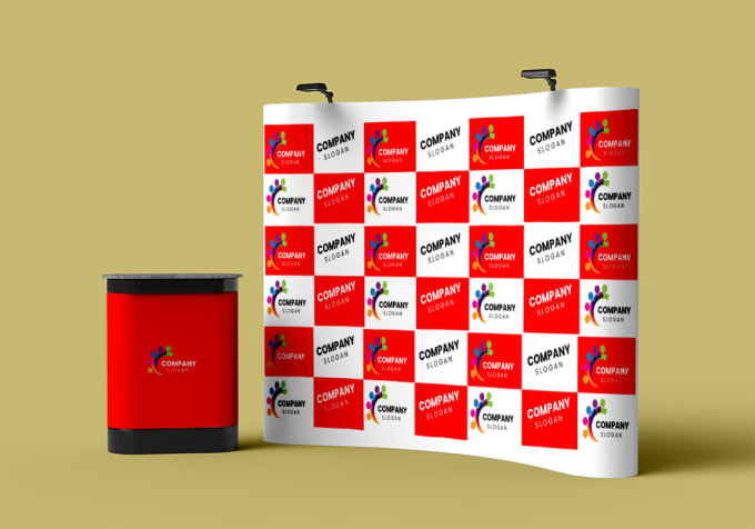 Gig Preview - Design trade show banner, backdrop, exhibition, retractable banner, roll up