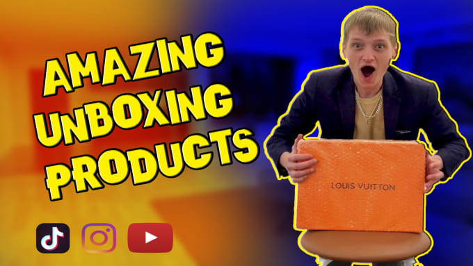 Gig Preview - Create an amazing unboxing video for your product