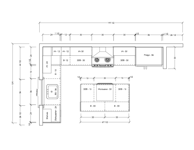 Gig Preview - Design kitchen, bathroom drawings in 2d and 3d render