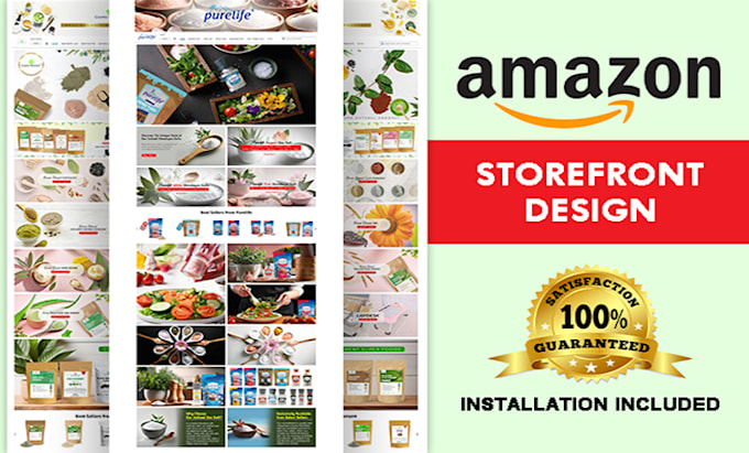 Gig Preview - Design amazon storefront page