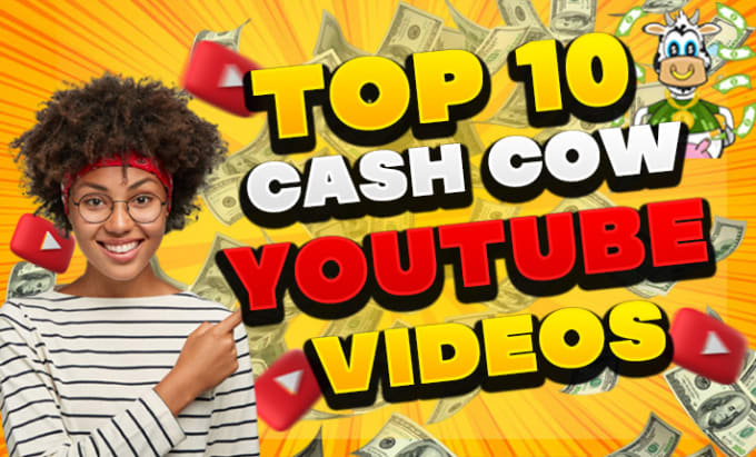 Gig Preview - Create cash cow video for cash cow automated channel, faceless, cash cow