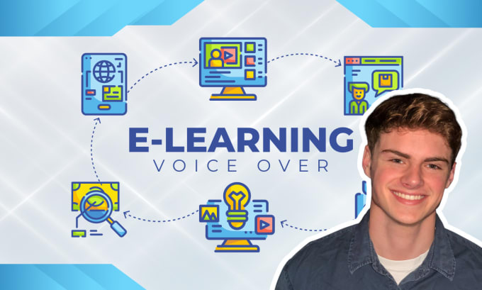 Gig Preview - Narrate elearning voiceover with british accent