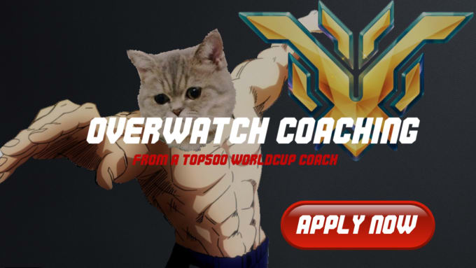 Bestseller - coach you in overwatch 2 as a top500 world cup coach