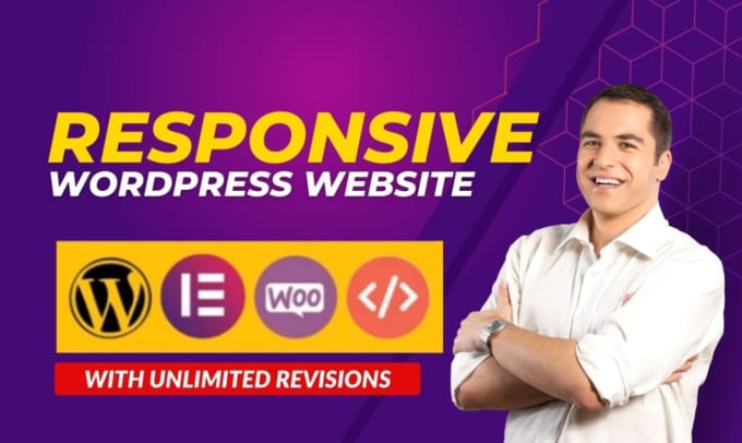 Gig Preview - Design and develop a fully responsive wordpress website