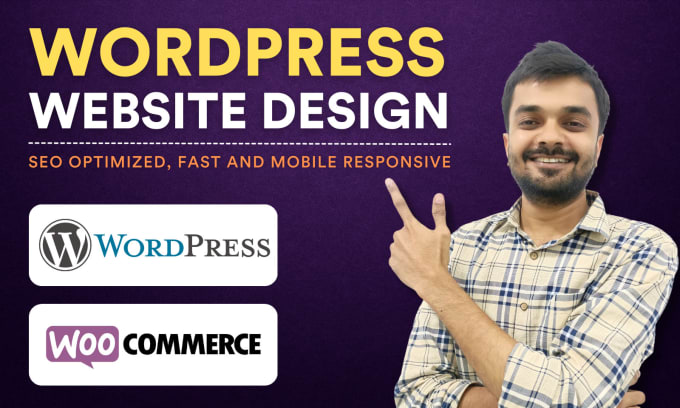 Gig Preview - Build wordpress website design and website development