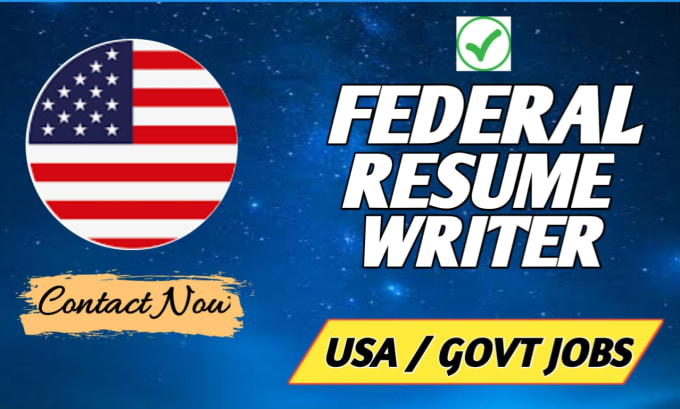 Gig Preview - Update existing federal resume and cl for military, USA government jobs